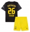 Borussia Dortmund Julian Ryerson #26 Replika Bortatröja Barn 2024-25 Kortärmad (+ byxor)