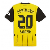 Borussia Dortmund Marcel Sabitzer #20 Replika Hemmatröja 2024-25 Kortärmad