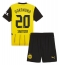 Borussia Dortmund Marcel Sabitzer #20 Replika Hemmatröja Barn 2024-25 Kortärmad (+ byxor)