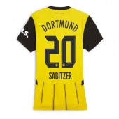 Borussia Dortmund Marcel Sabitzer #20 Replika Hemmatröja Dam 2024-25 Kortärmad