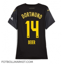 Borussia Dortmund Maximilian Beier #14 Replika Bortatröja Dam 2024-25 Kortärmad