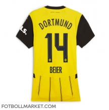 Borussia Dortmund Maximilian Beier #14 Replika Hemmatröja Dam 2024-25 Kortärmad