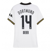 Borussia Dortmund Maximilian Beier #14 Replika Tredjetröja Dam 2024-25 Kortärmad