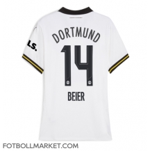 Borussia Dortmund Maximilian Beier #14 Replika Tredjetröja Dam 2024-25 Kortärmad