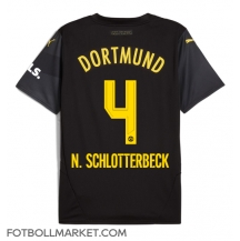 Borussia Dortmund Nico Schlotterbeck #4 Replika Bortatröja 2024-25 Kortärmad