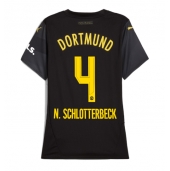 Borussia Dortmund Nico Schlotterbeck #4 Replika Bortatröja Dam 2024-25 Kortärmad