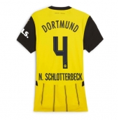 Borussia Dortmund Nico Schlotterbeck #4 Replika Hemmatröja Dam 2024-25 Kortärmad