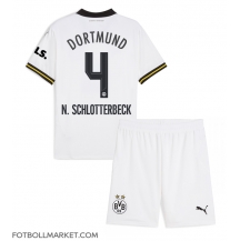 Borussia Dortmund Nico Schlotterbeck #4 Replika Tredjetröja Barn 2024-25 Kortärmad (+ byxor)