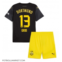 Borussia Dortmund Pascal Gross #13 Replika Bortatröja Barn 2024-25 Kortärmad (+ byxor)