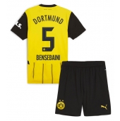 Borussia Dortmund Ramy Bensebaini #5 Replika Hemmatröja Barn 2024-25 Kortärmad (+ byxor)