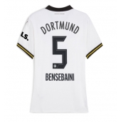 Borussia Dortmund Ramy Bensebaini #5 Replika Tredjetröja Dam 2024-25 Kortärmad