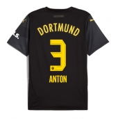 Borussia Dortmund Waldemar Anton #3 Replika Bortatröja 2024-25 Kortärmad