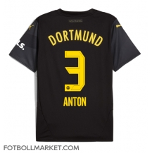 Borussia Dortmund Waldemar Anton #3 Replika Bortatröja 2024-25 Kortärmad