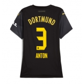 Borussia Dortmund Waldemar Anton #3 Replika Bortatröja Dam 2024-25 Kortärmad