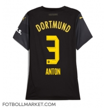 Borussia Dortmund Waldemar Anton #3 Replika Bortatröja Dam 2024-25 Kortärmad