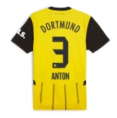 Borussia Dortmund Waldemar Anton #3 Replika Hemmatröja 2024-25 Kortärmad