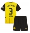 Borussia Dortmund Waldemar Anton #3 Replika Hemmatröja Barn 2024-25 Kortärmad (+ byxor)