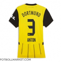 Borussia Dortmund Waldemar Anton #3 Replika Hemmatröja Dam 2024-25 Kortärmad