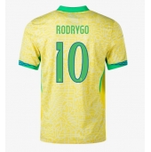 Brasilien Rodrygo Goes #10 Replika Hemmatröja Copa America 2024 Kortärmad