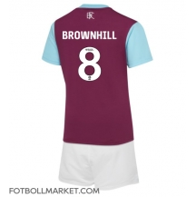 Burnley Josh Brownhill #8 Replika Hemmatröja Barn 2024-25 Kortärmad (+ byxor)