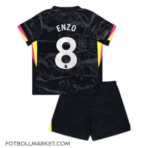 Chelsea Enzo Fernandez #8 Replika Tredjetröja Barn 2024-25 Kortärmad (+ byxor)