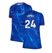 Chelsea Reece James #24 Replika Hemmatröja Dam 2024-25 Kortärmad