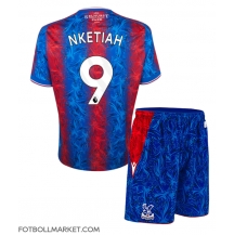 Crystal Palace Eddie Nketiah #9 Replika Hemmatröja Barn 2024-25 Kortärmad (+ byxor)