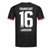 Eintracht Frankfurt Hugo Larsson #16 Replika Bortatröja 2024-25 Kortärmad