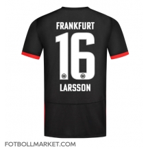 Eintracht Frankfurt Hugo Larsson #16 Replika Bortatröja 2024-25 Kortärmad