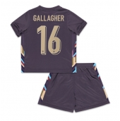 England Conor Gallagher #16 Replika Bortatröja Barn EM 2024 Kortärmad (+ byxor)