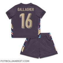 England Conor Gallagher #16 Replika Bortatröja Barn EM 2024 Kortärmad (+ byxor)