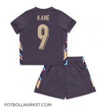 England Harry Kane #9 Replika Bortatröja Barn EM 2024 Kortärmad (+ byxor)