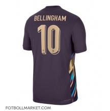 England Jude Bellingham #10 Replika Bortatröja EM 2024 Kortärmad