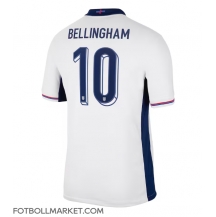 England Jude Bellingham #10 Replika Hemmatröja EM 2024 Kortärmad