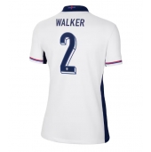 England Kyle Walker #2 Replika Hemmatröja Dam EM 2024 Kortärmad