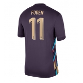 England Phil Foden #11 Replika Bortatröja EM 2024 Kortärmad