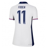 England Phil Foden #11 Replika Hemmatröja Dam EM 2024 Kortärmad