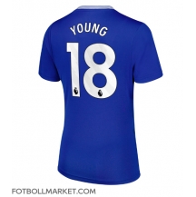 Everton Ashley Young #18 Replika Hemmatröja Dam 2024-25 Kortärmad