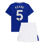 Everton Michael Keane #5 Replika Hemmatröja Barn 2024-25 Kortärmad (+ byxor)