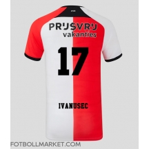 Feyenoord Luka Ivanusec #17 Replika Hemmatröja 2024-25 Kortärmad