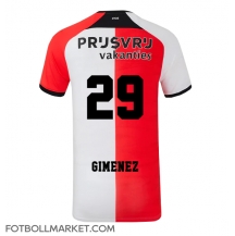 Feyenoord Santiago Gimenez #29 Replika Hemmatröja 2024-25 Kortärmad