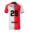 Feyenoord Santiago Gimenez #29 Replika Hemmatröja 2024-25 Kortärmad