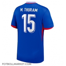 Frankrike Marcus Thuram #15 Replika Hemmatröja EM 2024 Kortärmad