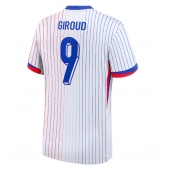 Frankrike Olivier Giroud #9 Replika Bortatröja EM 2024 Kortärmad