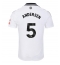 Fulham Joachim Andersen #5 Replika Hemmatröja 2024-25 Kortärmad