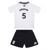 Fulham Joachim Andersen #5 Replika Hemmatröja Barn 2024-25 Kortärmad (+ byxor)