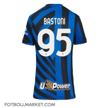 Inter Milan Alessandro Bastoni #95 Replika Hemmatröja Dam 2024-25 Kortärmad