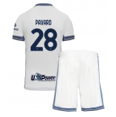 Inter Milan Benjamin Pavard #28 Replika Bortatröja Barn 2024-25 Kortärmad (+ byxor)