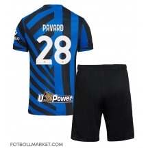 Inter Milan Benjamin Pavard #28 Replika Hemmatröja Barn 2024-25 Kortärmad (+ byxor)