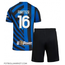 Inter Milan Davide Frattesi #16 Replika Hemmatröja Barn 2024-25 Kortärmad (+ byxor)